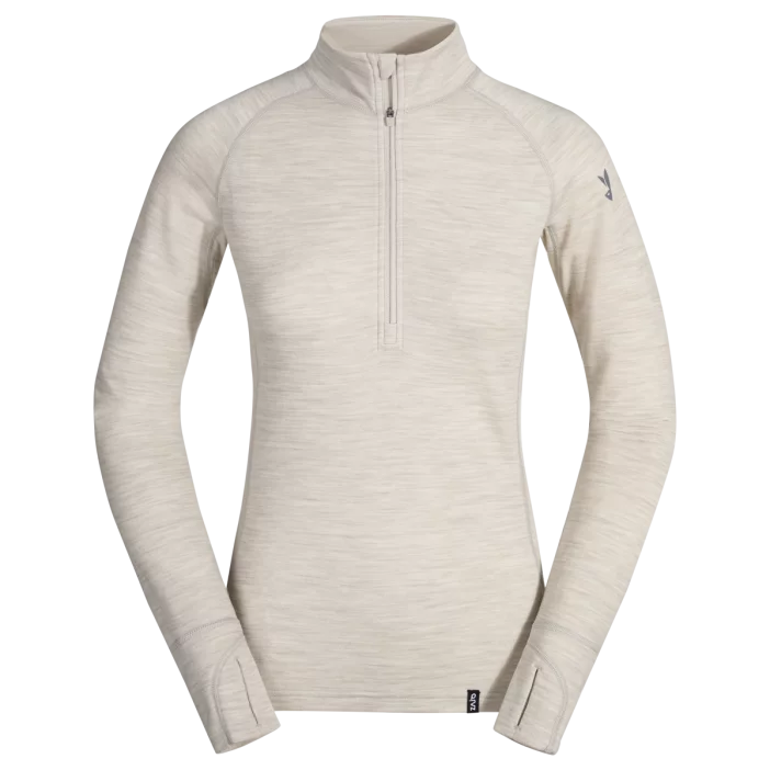 Hrejivý dámsky top z merino vlny