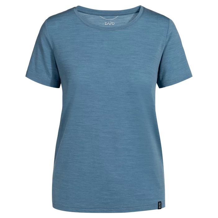 Voľné tričko s átkymi rukávmi z prvotriednej merino vlny