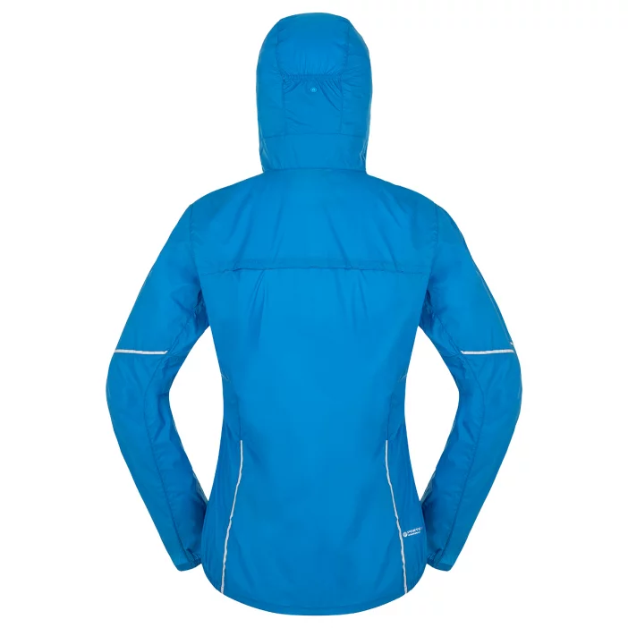 Ultraľahká dámska vetruodolná bunda.