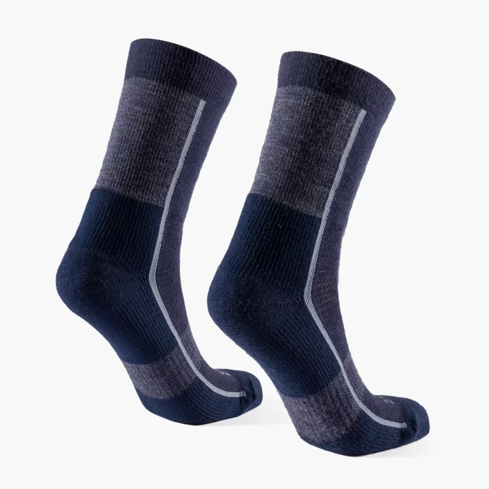 Teplé ponožky z merino vlny pre aktívny pohyb.