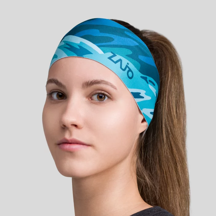 Univerzálna turistická čelenka.