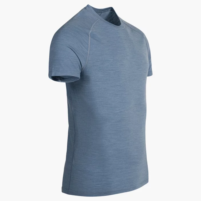 Krátkorukávové tričko z jemnej merino vlny.