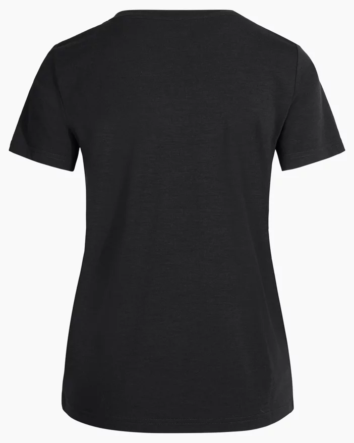 Voľné tričko s átkymi rukávmi z prvotriednej merino vlny