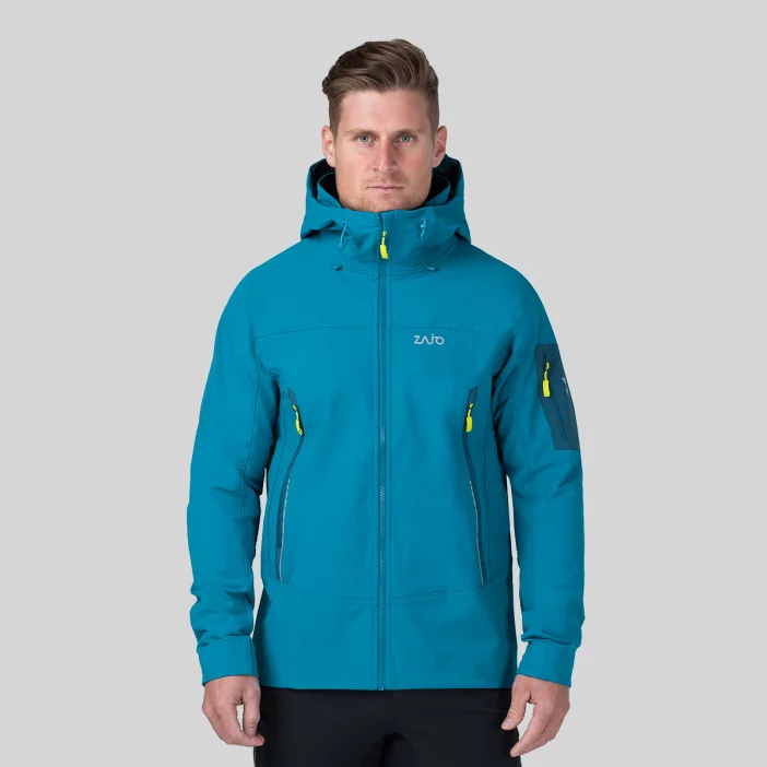 Vetruodolná a priedušná softshellová bunda