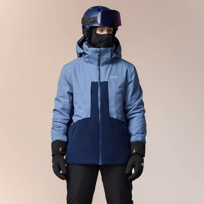 Odolná a nepremokavá lyžiarska bunda.