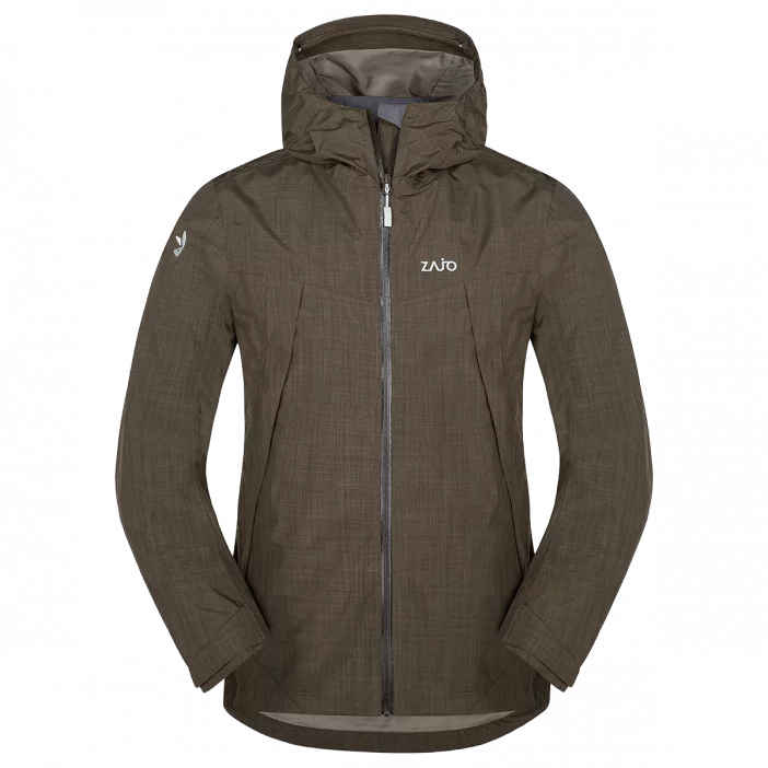 Nepremokavá bunda s priedušnými vlastnosťami.