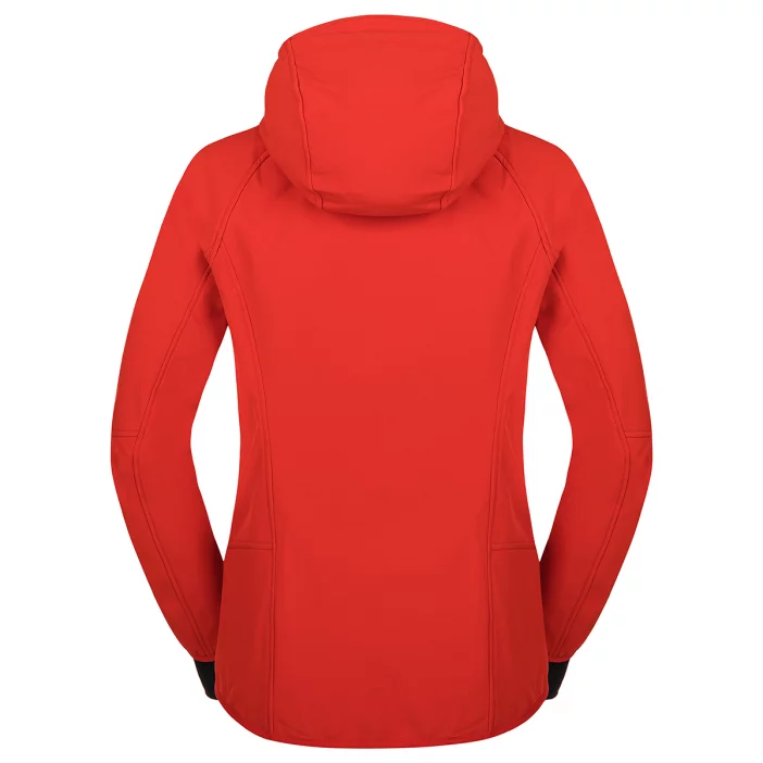 Zateplená a vetruodolná dámska softshellová bunda