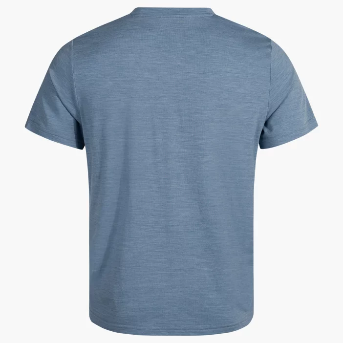 Voľné tričko s átkymi rukávmi z prvotriednej merino vlny