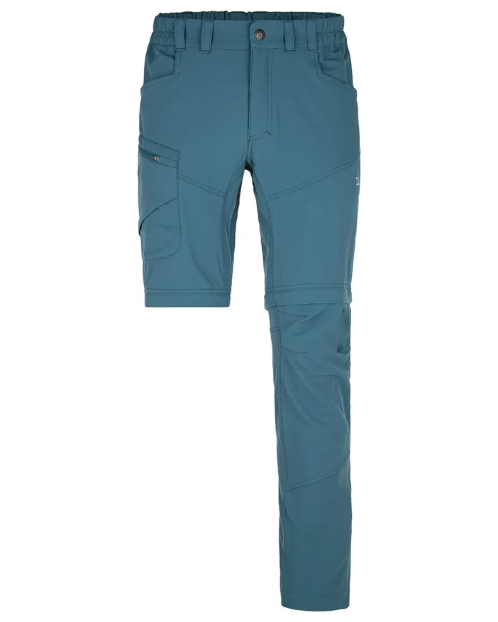 Odolné pánske turistické nohavice. prispôsobiteľné na šortky