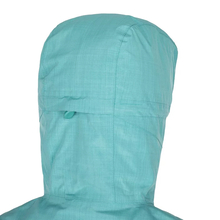 Nepremokavá bunda s priedušnými vlastnosťami.