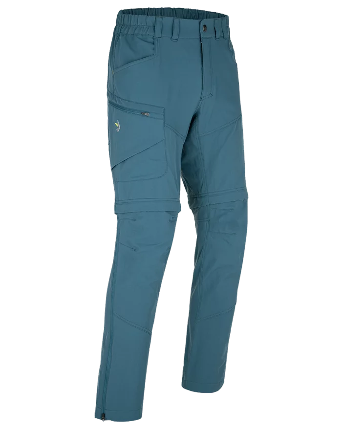 Odolné pánske turistické nohavice. prispôsobiteľné na šortky