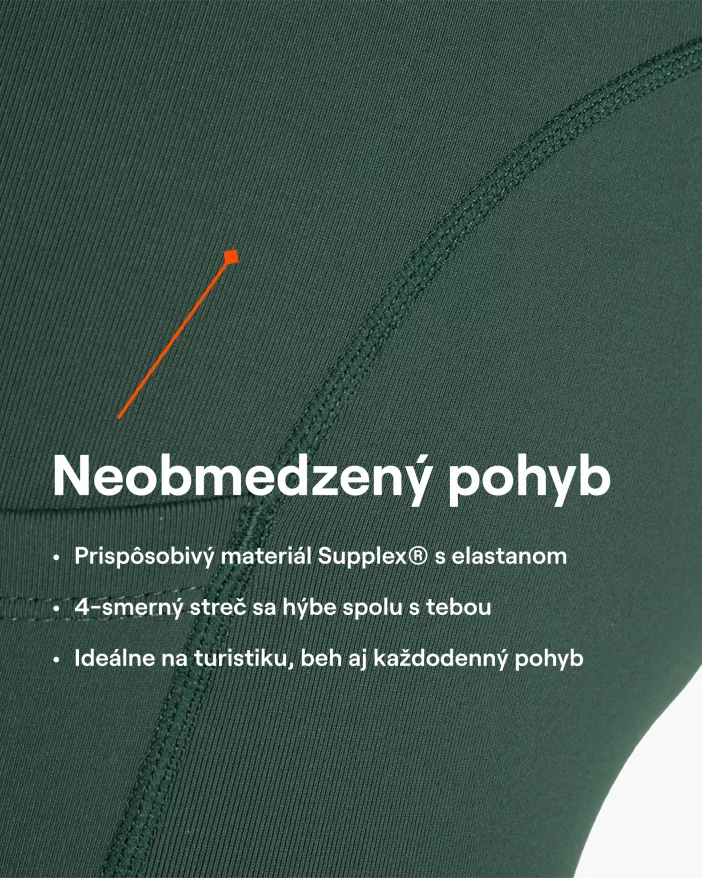 Zaži absolútnu slobodu v pohybe v odolných dámskych turistických legínach.