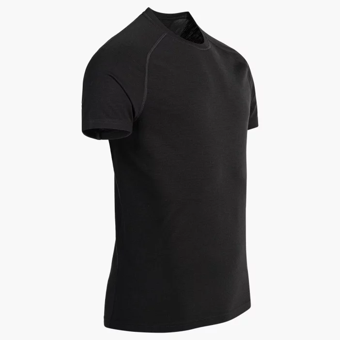 Krátkorukávové tričko z jemnej merino vlny.