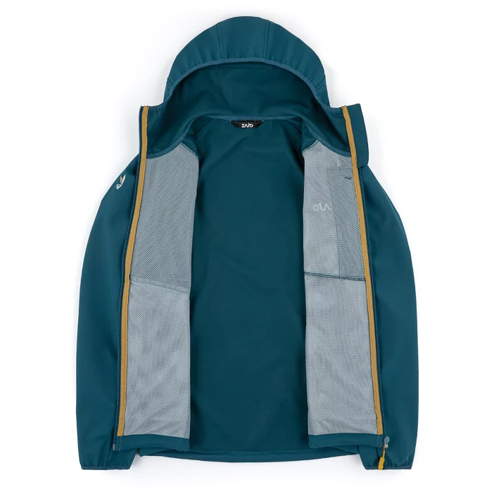 Ľahká a vetruodolná softshellová bunda.