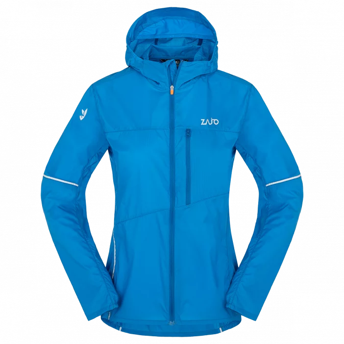 Ultraľahká dámska vetruodolná bunda.