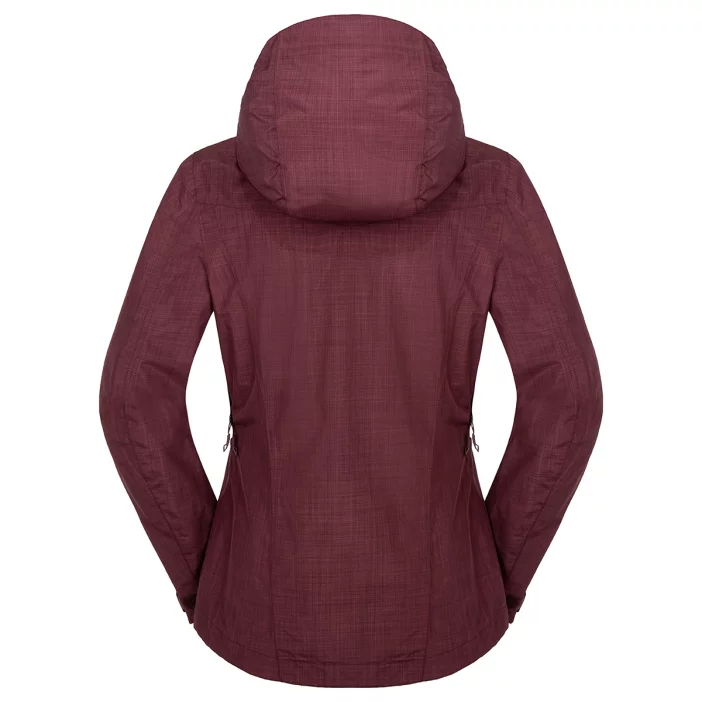 Nepremokavá bunda s priedušnými vlastnosťami