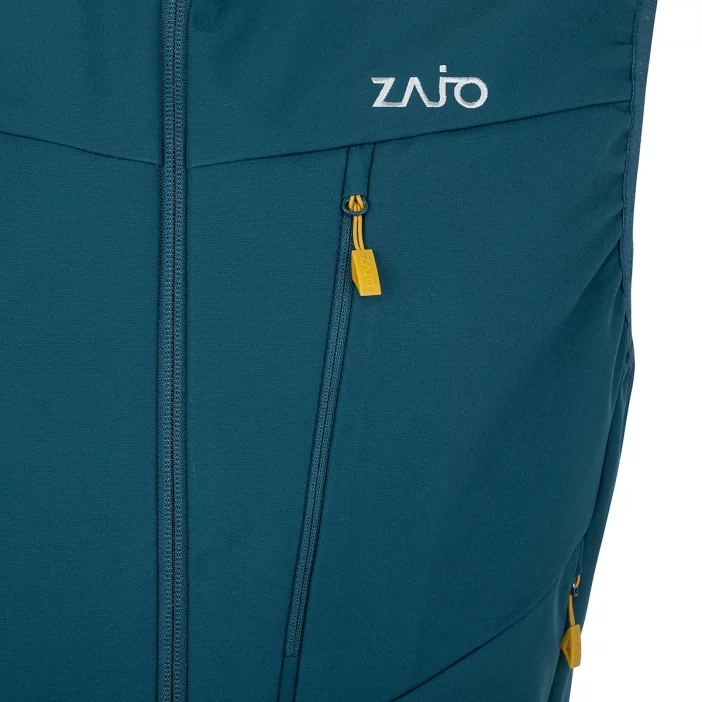 Ľahká a vetruodolná softshellová vesta.