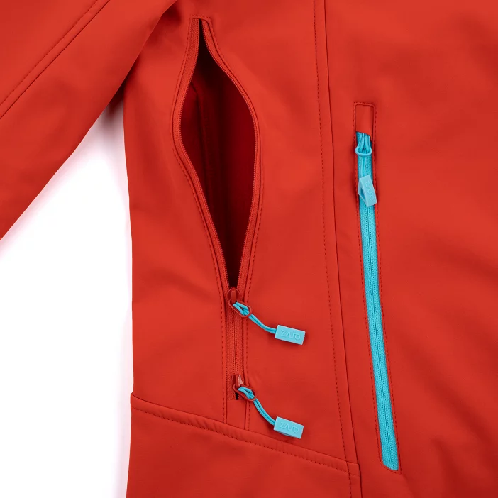 Zateplená a vetruodolná dámska softshellová bunda