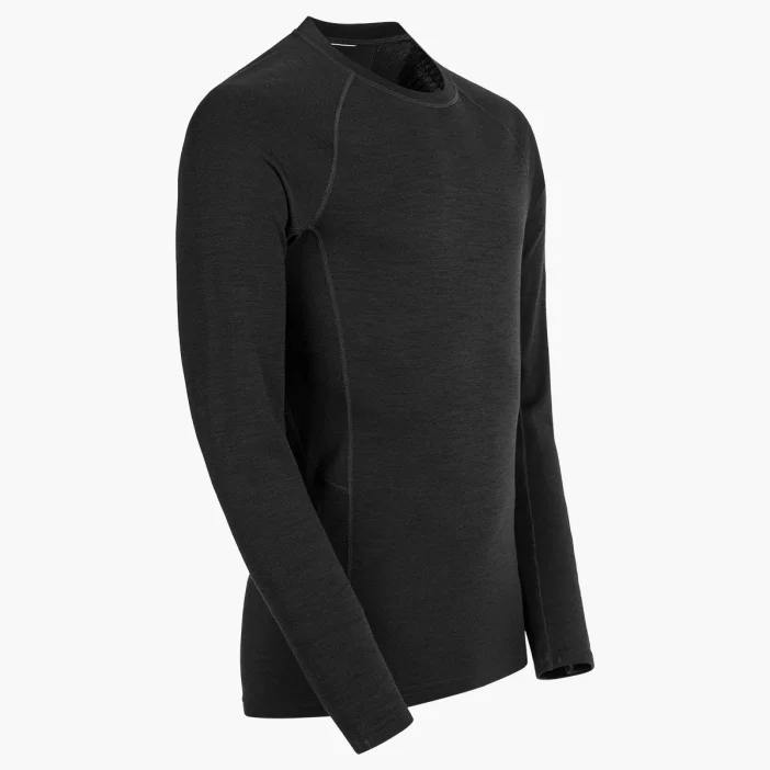 Hrejivá spodná vrstva s dlhým rukávom z merino vlny