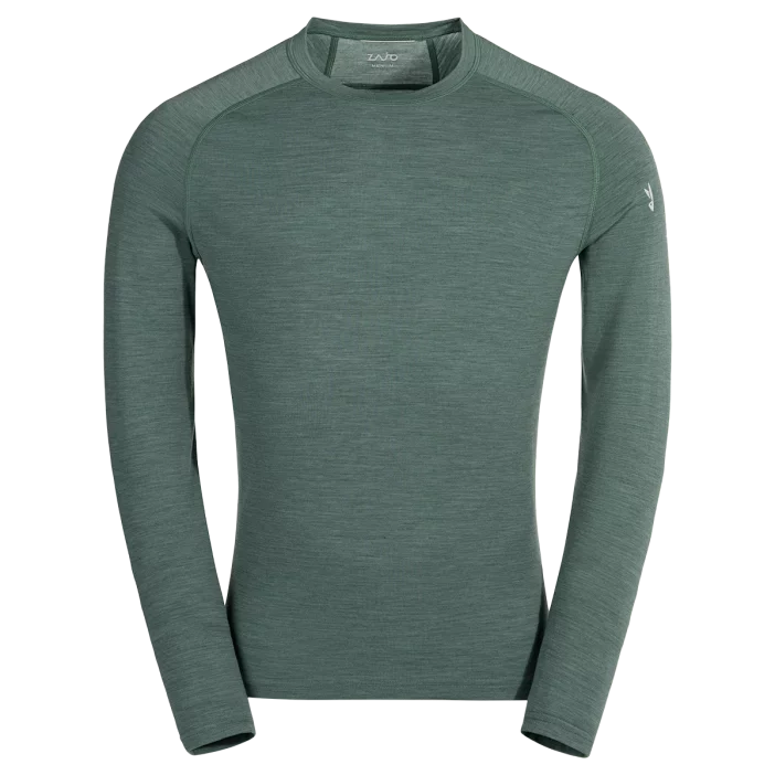 Dlhorukávové tričko z jemnej merino vlny.