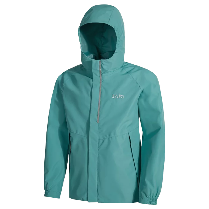 Ľahká nepremokavá a vetruodolná detská bunda.