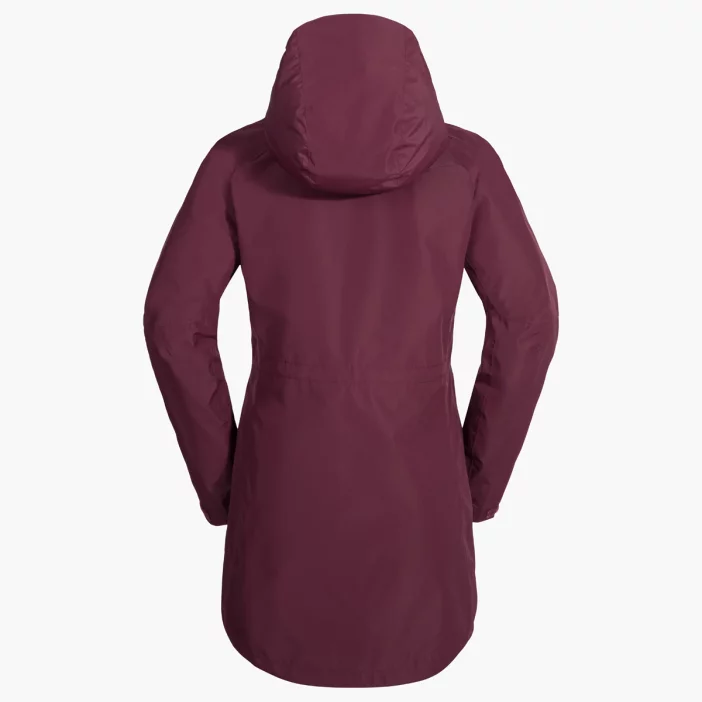 Ľahký a nepremokavý dámsky plášť.