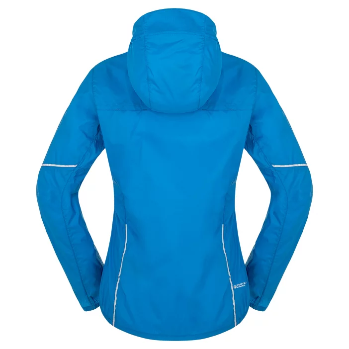 Ultraľahká dámska vetruodolná bunda.