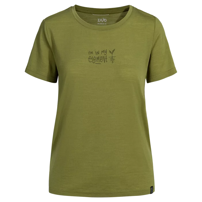 Voľné tričko s átkymi rukávmi z prvotriednej merino vlny