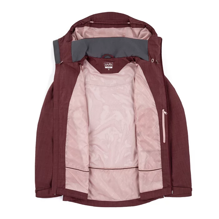 Nepremokavá bunda s priedušnými vlastnosťami