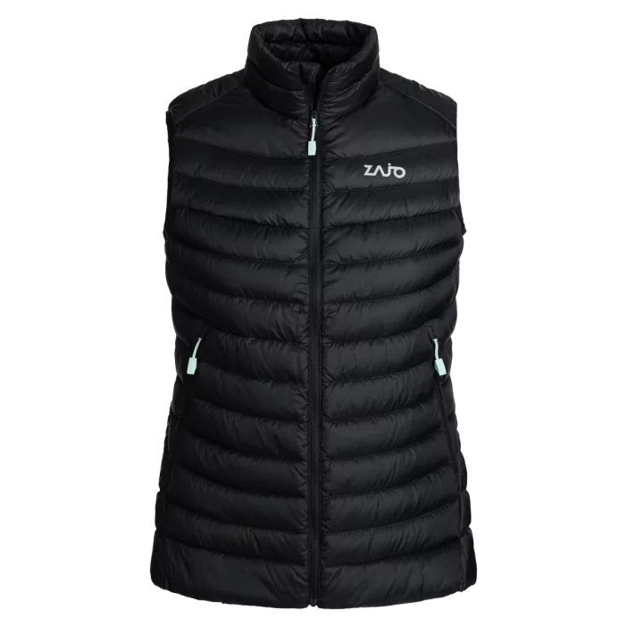 Ľahká zimná vesta s páperovou výplňou.