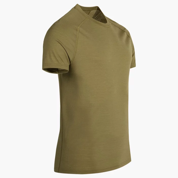 Krátkorukávové tričko z jemnej merino vlny.