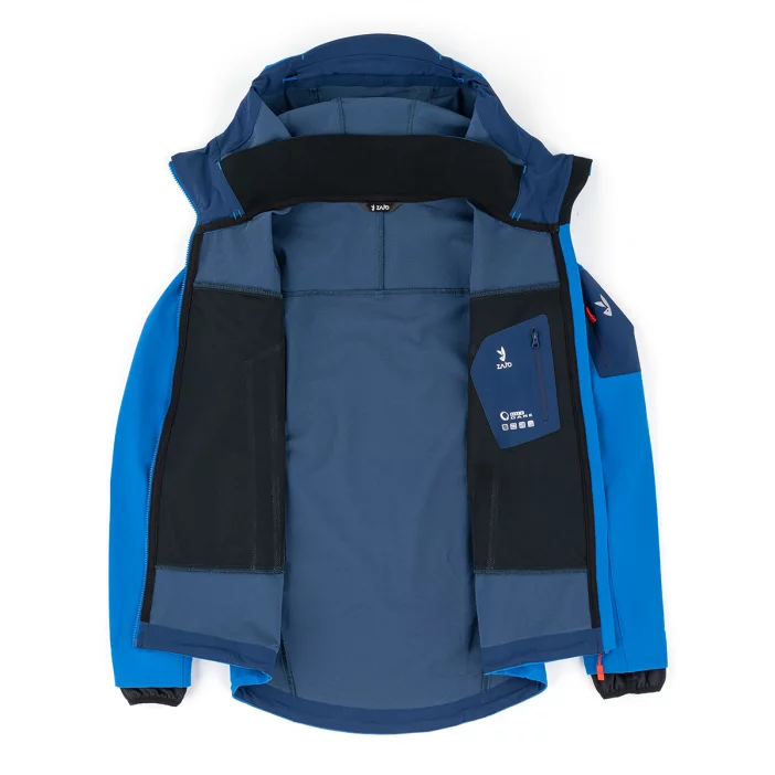 Vetruodolná a priedušná softshellová bunda