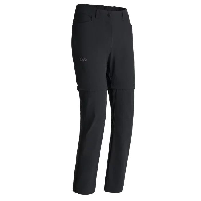 Odolné dámske turistické nohavice prispôsobiteľné na šortky.