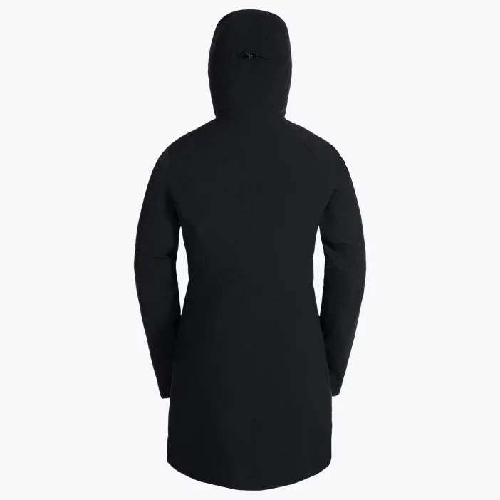 Zateplená a nepremokavá dámska parka.