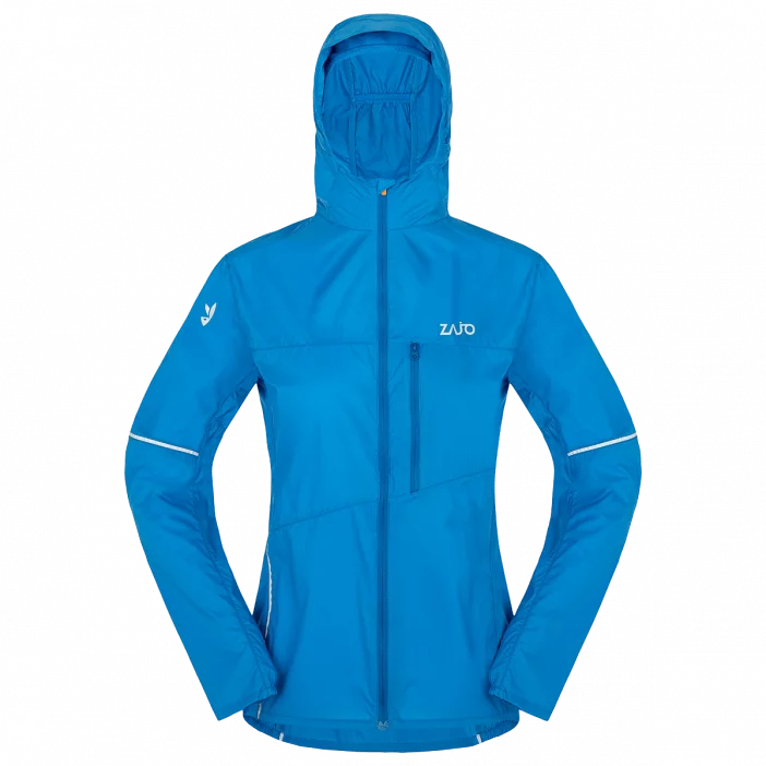 Ultraľahká dámska vetruodolná bunda.