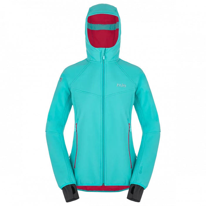 Zateplená a vetruodolná dámska softshellová bunda