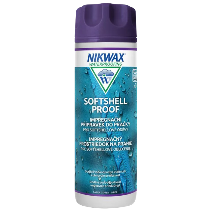 Prípravok pre ochranu a obnovu vodoodpudivosti softshellových materiálov