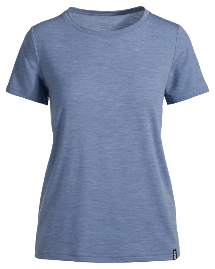 Voľné tričko s átkymi rukávmi z prvotriednej merino vlny