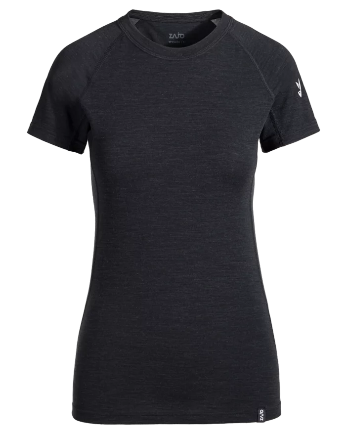 Krátkorukávové tričko z jemnej merino vlny.