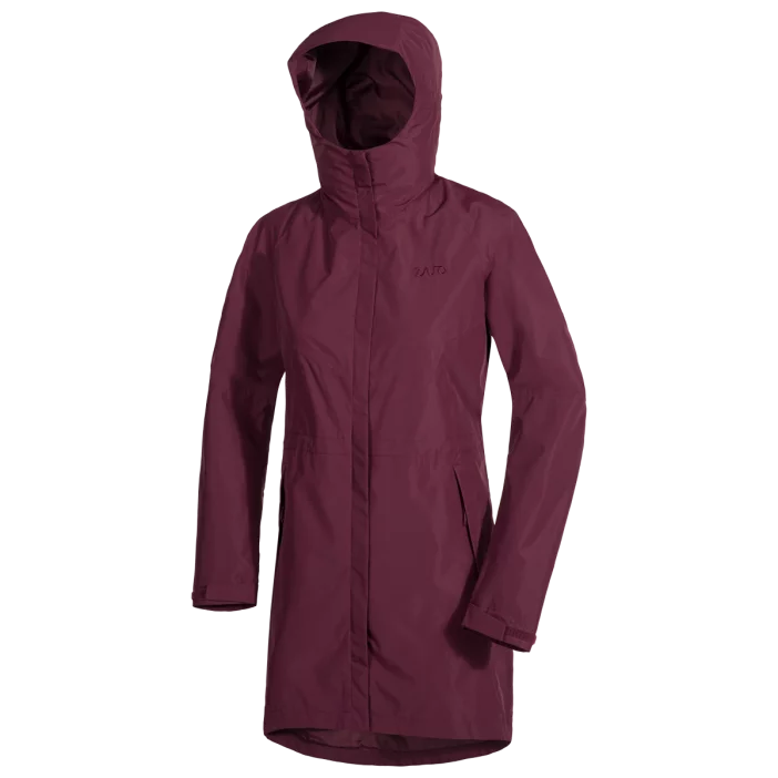 Ľahký a nepremokavý dámsky plášť.