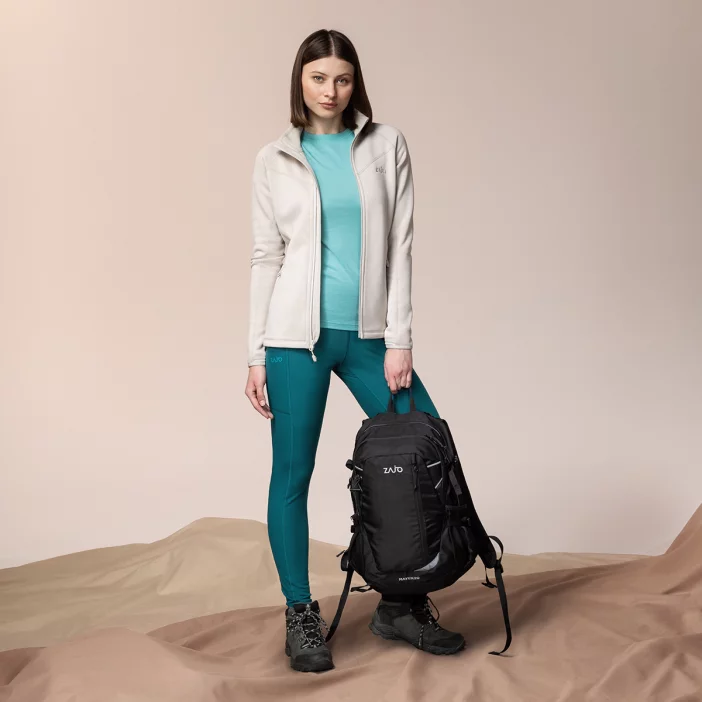 Strečová a hrejivá flisová Polartec bunda