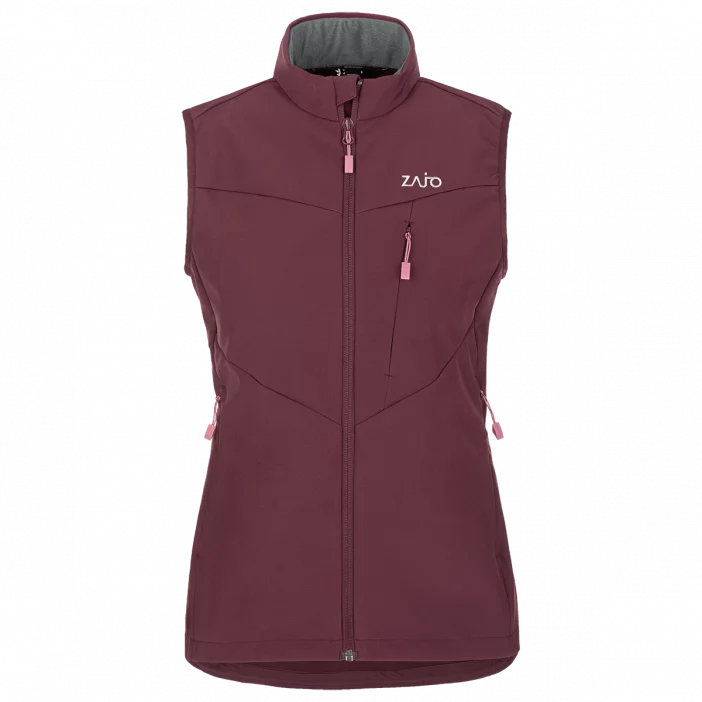 Ľahká a vetruodolná softshellová vesta