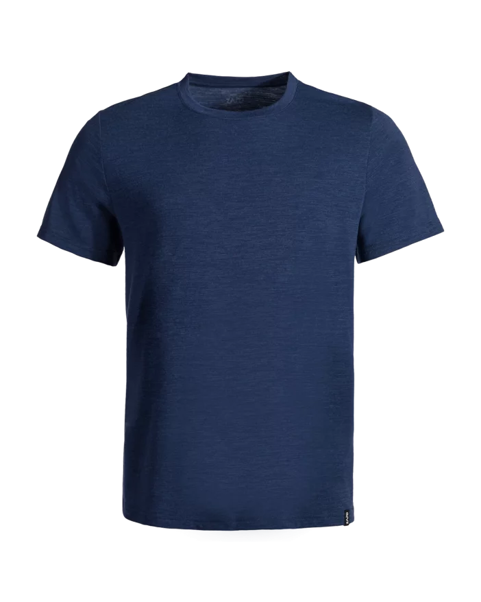 Voľné tričko s átkymi rukávmi z prvotriednej merino vlny