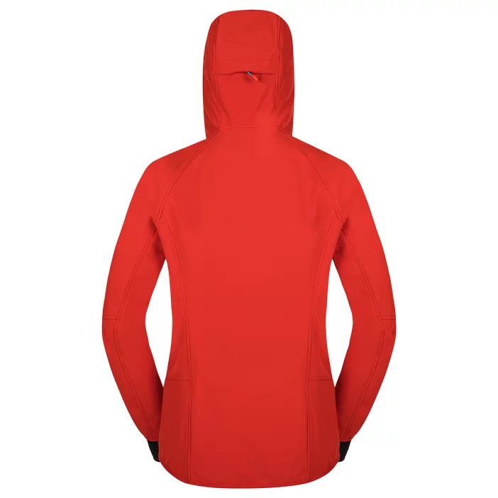 Zateplená a vetruodolná dámska softshellová bunda