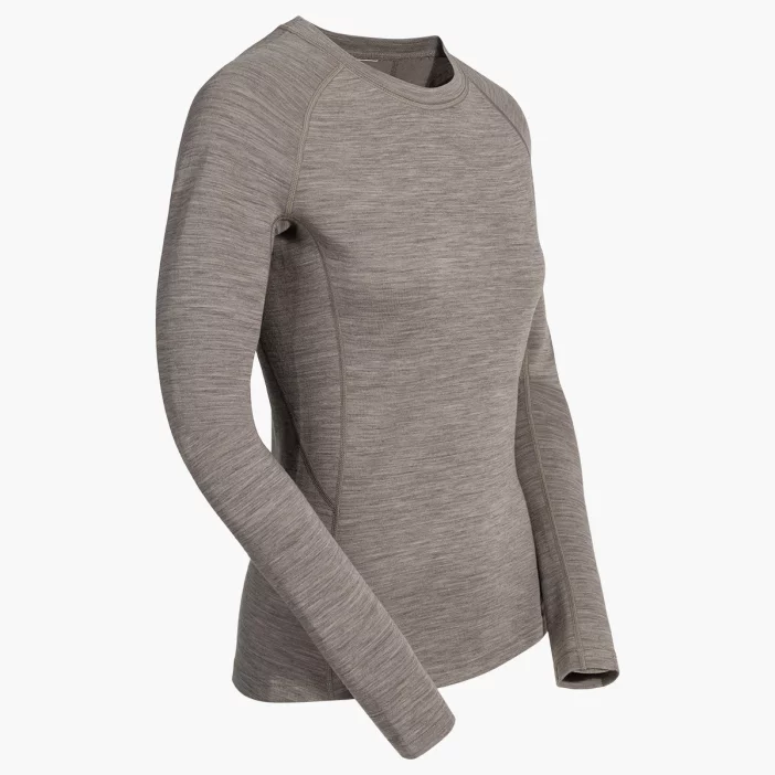 Hrejivá spodná vrstva s dlhým rukávom z merino vlny