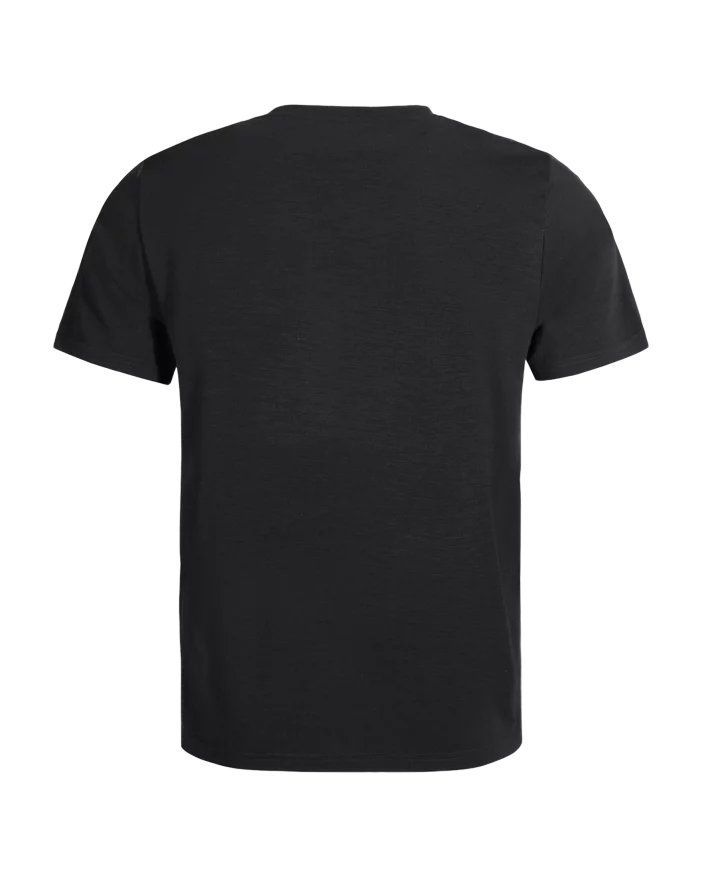 Voľné tričko s átkymi rukávmi z prvotriednej merino vlny