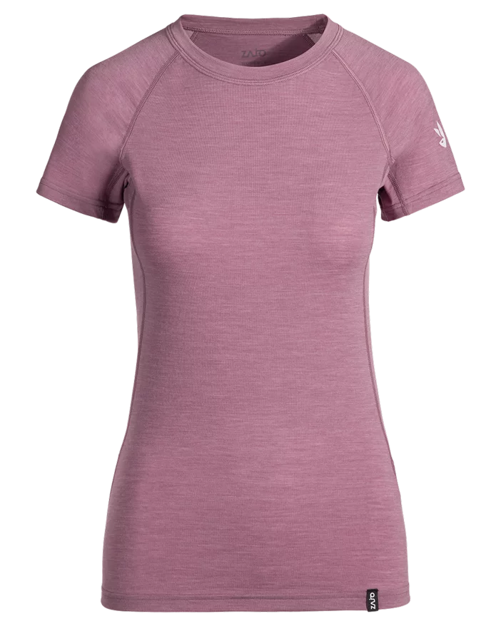 Krátkorukávové tričko z jemnej merino vlny.