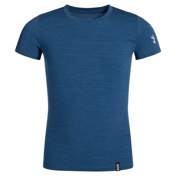 Ľahké detské tričko z jemnej merino vlny.