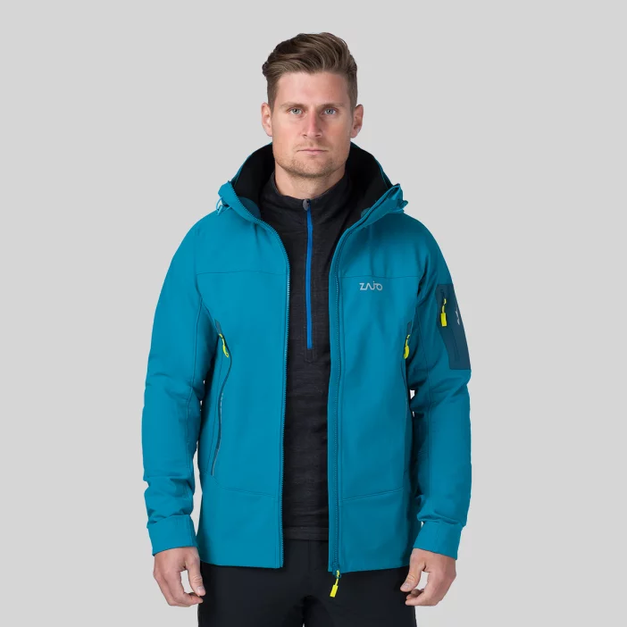 Vetruodolná a priedušná softshellová bunda