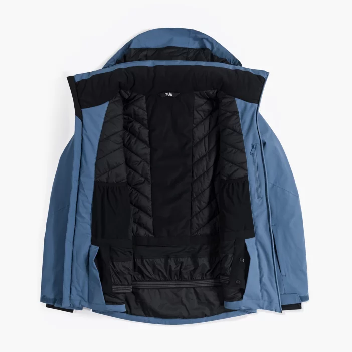 Odolná a nepremokavá lyžiarska bunda.